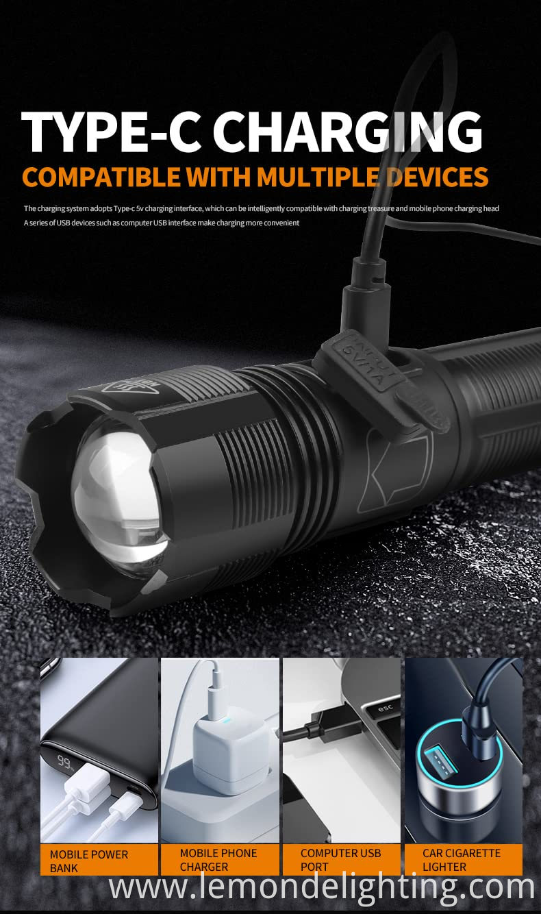 tactical led flashlight